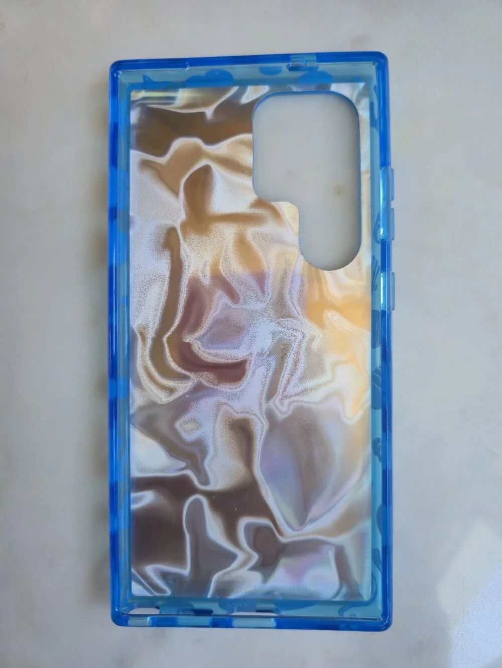 NWT Velvet Caviar Aquamarine Holo Samsung S24 Phone Case